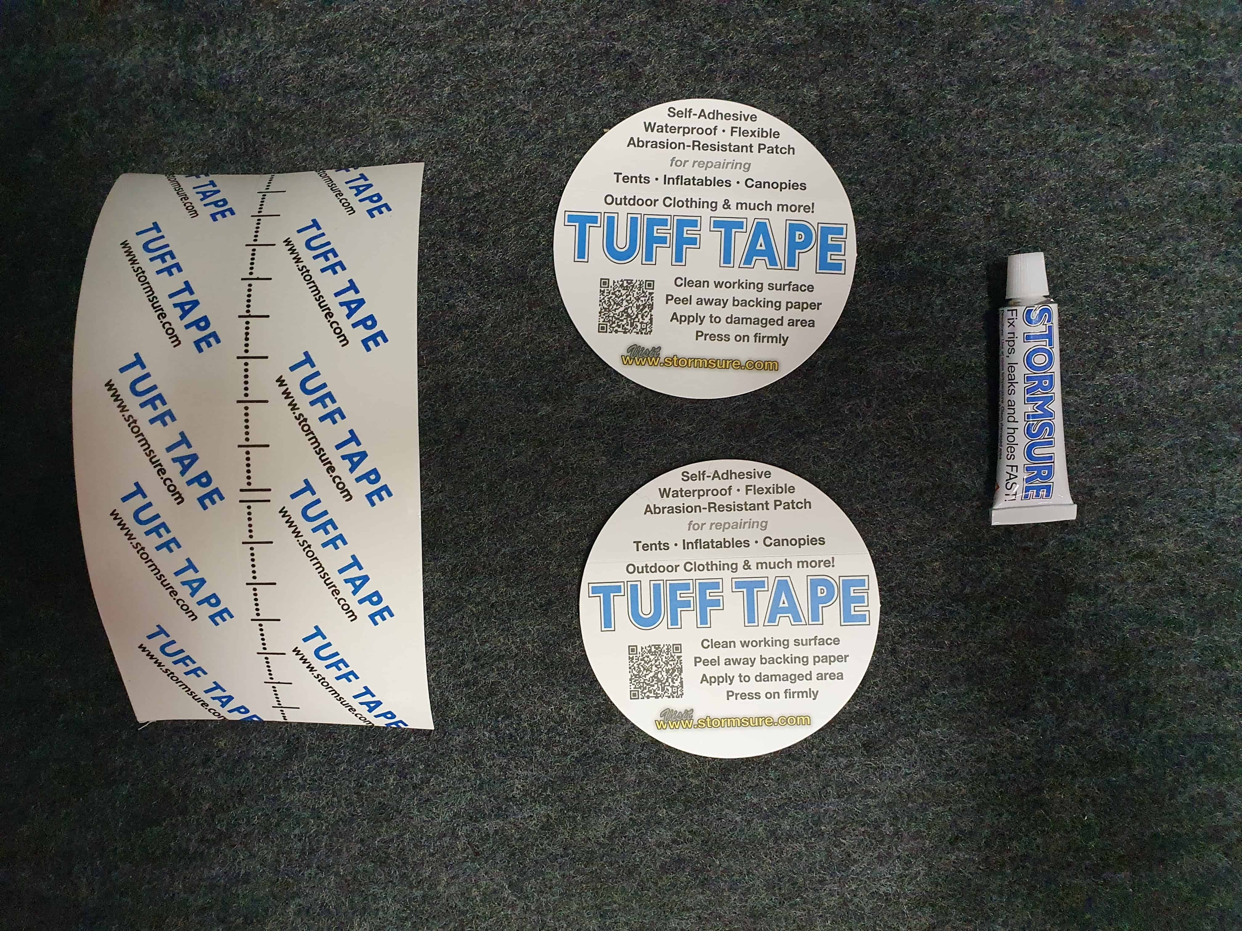 Canvas Repair Kit & Waterproof Spray Package Campervan Parts UK