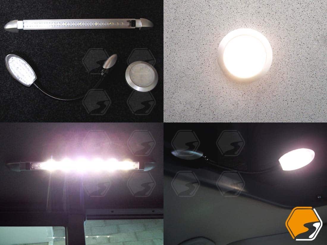 LED-Lights LED Light Custom Flexible Bespoke VW-Volkswagen-T5-T6-T6.1 Campervan-camper van vanscape vanlife parts accessories transporter style conversion restoration energy efficient travel staycation fitting light emitting diode dimmable flexi 12v - 240v