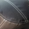 112 Wide SCOPEMA RIB Seat Cover - Black with Grey Panel & Hibiscus - Image 9