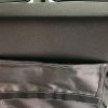 112 Wide SCOPEMA RIB Seat Cover - Black with Grey Stitching - Image 5