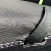 112 Wide SCOPEMA RIB Seat Cover - Black with Grey Stitching - Image 4