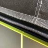 112 Wide SCOPEMA RIB Seat Cover - Black with Grey Stitching - Image 2