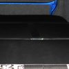 112 Wide SCOPEMA RIB Seat Cover - Black with Grey Panel & Hibiscus - Image 6